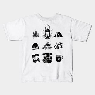 Camp (for Light Color) Kids T-Shirt